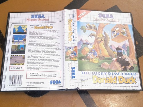 Sega master system donald - system,