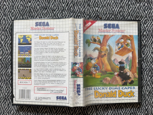 Master system the lucky dime - master,